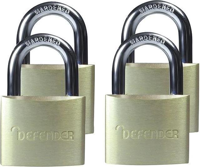 Actual product image Defender Aluminium Padlock