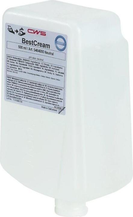 Actual product image CWS Liquid soap, pack of 12 bottles, 0.5 l each, neutral, white-cream. (Soap lotion, 500 ml)