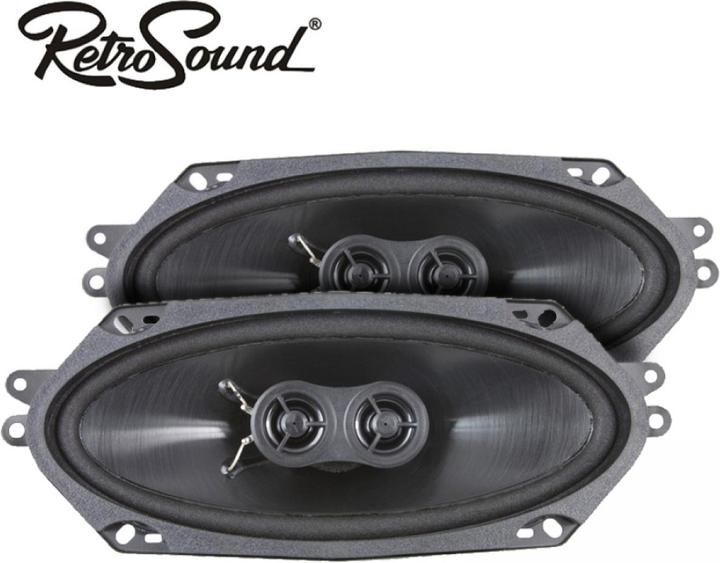 Produktbild Retrosound 4"x10"Lautsprecher mit 25Watt RMS, Einbautiefe 59mm, (Paar) (50 W)