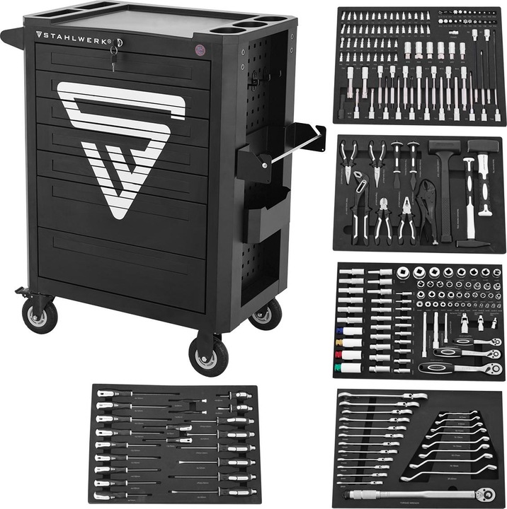 Actual product image Stahlwerk Workshop trolley (160 x)
