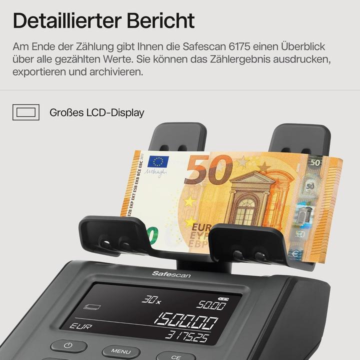 Actual product image Safescan 6175 (Coin counter)