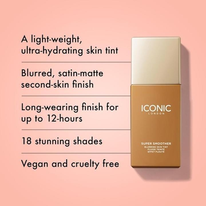 Image du produit Iconic London Super Smoother Blurring Skin Tint Couvrance légère à moyenne