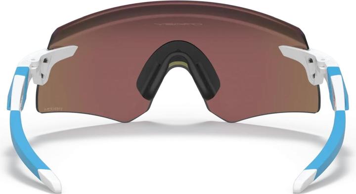 Actual product image Oakley Encoder Polished WhitePRIZM SAPPHIRE (Polished White, Prizm Sapphire)