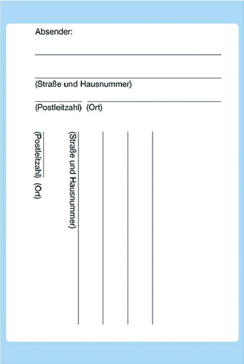 Actual product image HERMA Address labels 5731 white 80.0 x 110.0 mm