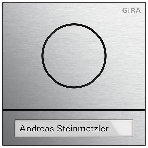 Gira Door station mod. System 106 aluminium 5565926 (Cable)