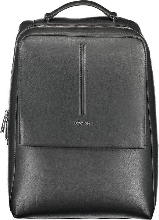 Actual product image Calvin Klein Nero Polyester Men Backpack
