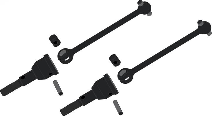 Produktbild Amewi CVD Antriebswellen, Front zu Breaker, 2 Stück