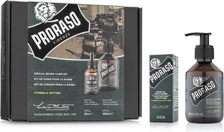 Produktbild Proraso Cypress & Vetyver Special Beard Care Set (200 ml)