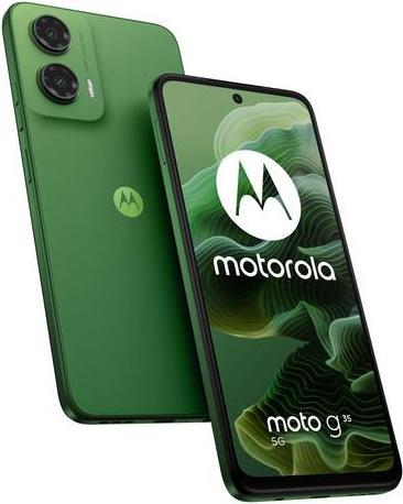 Produktbild Motorola XT2433-5 Moto G35 5G Dual Sim 4GB RAM 128GB - Leaf Green (128 GB, Leaf Green, Sage Green, 6.73", Dual SIM, 5G)