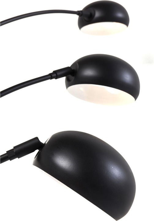 Actual product image Kare Design Floor Lamp Five Fingers Black Matt (E14)