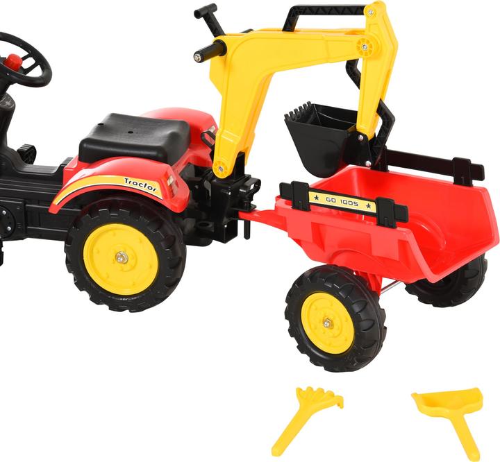 Produktbild Homcom Tretbagger mit Frontlader