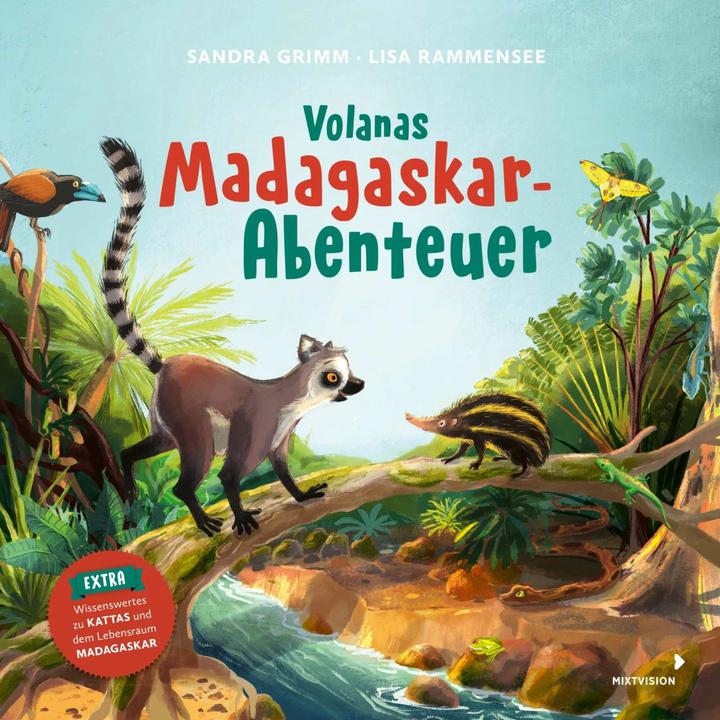 Actual product image Volanas Madagaskar-Abenteuer (German, Lisa Rammensee, Sandra Grimm, 2024)
