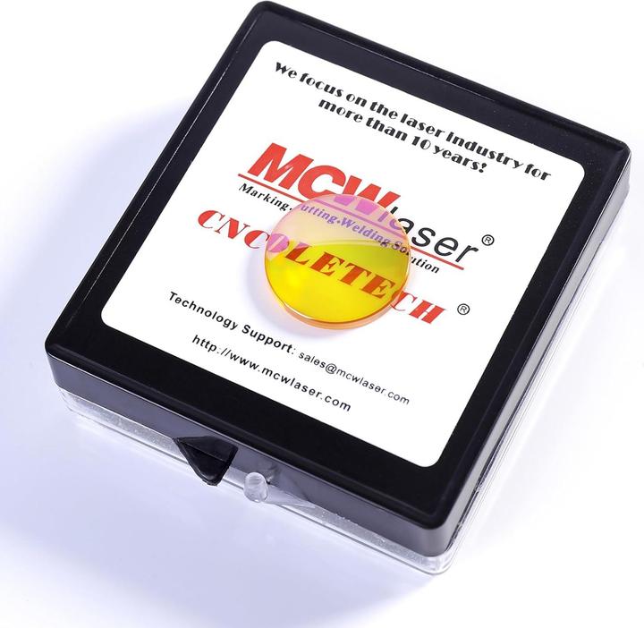 Image du produit MCWlaser CVD II-VI ZnSe Laser Fokuslinsen (20 mm, 63,5 mm)