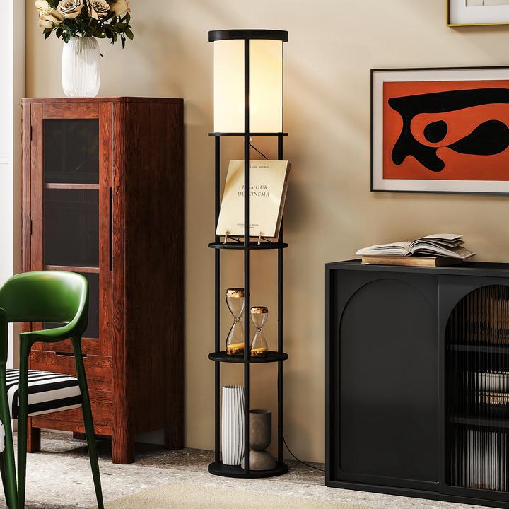 Actual product image Homcom Stehleuchte MDF (800 lm, E27)