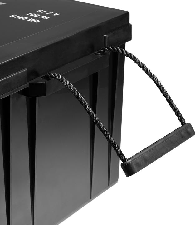 Produktbild Autosolar Lithiumbatterie 100 Ah 24V- LiFePo4-Solarbatterie (25.60 V, 100 Ah)