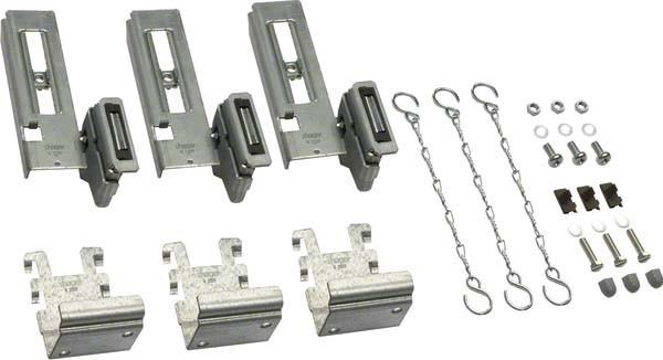 Actual product image Hager TEH G2286 Panel cladding kit BR/BRN