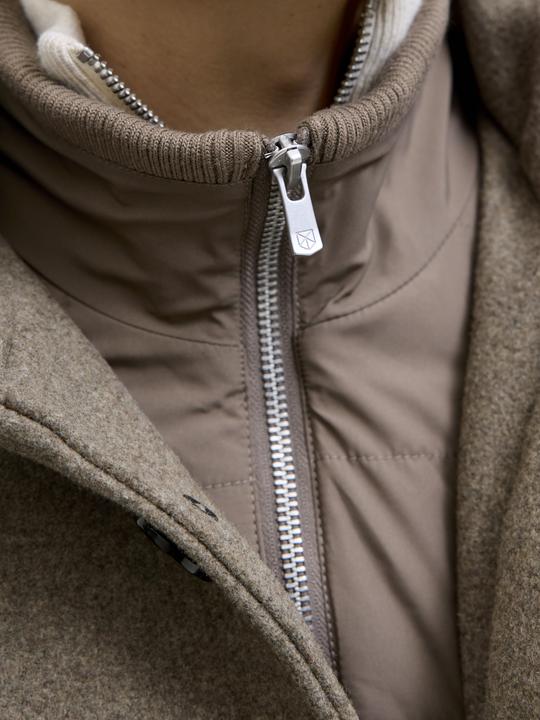 Actual product image Jack & Jones Jprcckeith Wool Blend Stancollar Coat Sn