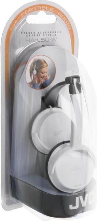 Productafbeelding JVC HA-L50W Hoofdtelefoon (Bedraad)
