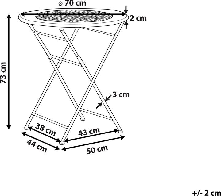 Produktbild Beliani Bivio