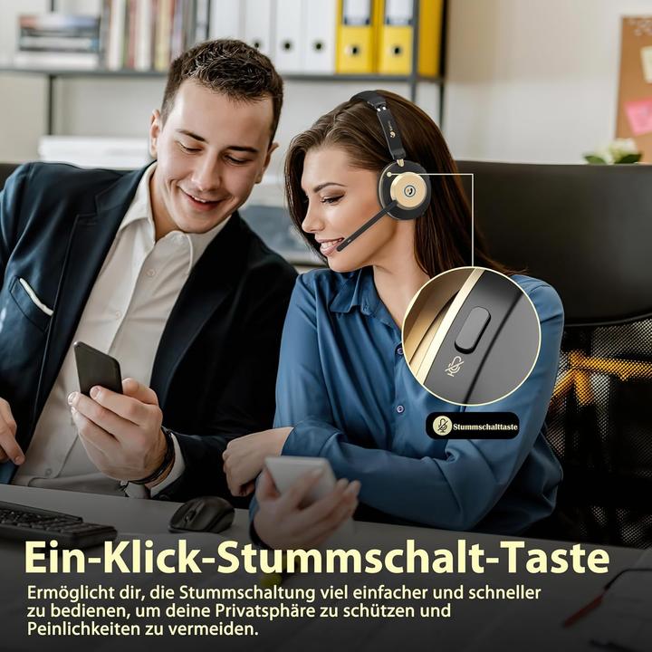 Produktbild EarBay Kabelloses Bluetooth-Headset mit Mikrofon (Kabellos)