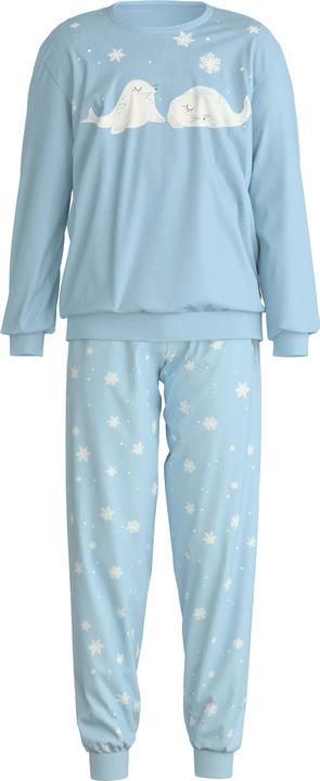 Produktbild Calida Kids Snowflakes Bündchen-Pyjama (128)