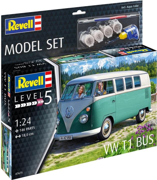 Actual product image Revell Model Set VW T1 Bus