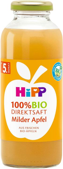 Hipp 100% Organic Direct Juices Mild Apple, 0,33l