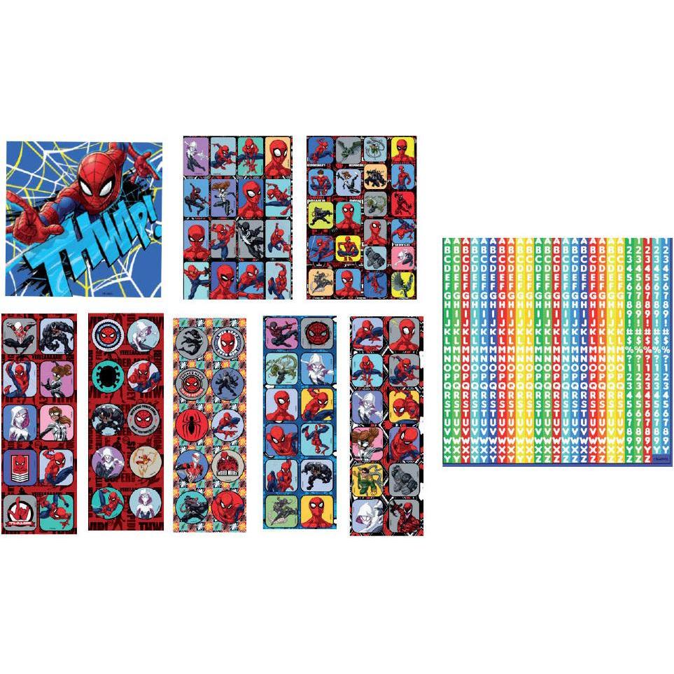 Thumbnail - Sticker, Aufkleber-Set Spiderman, 1000-tlg.