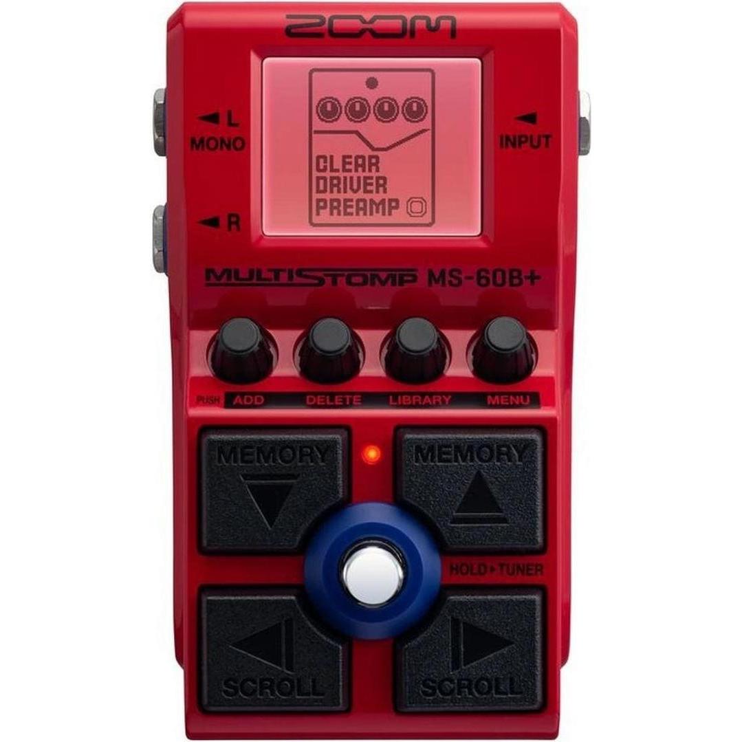 Zoom MS-60B+ (E-Gitarre), Effektpedal, Rot