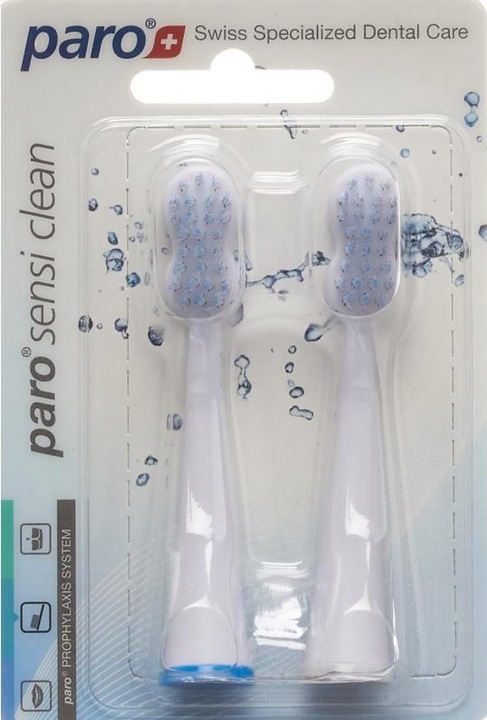 Produktbild Paro sensi-clean Ersatzzahnbürste auf Schallzahnbürste Schall (2 x)