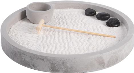 Produktbild Esschert Design Zen Garten (24.5 x 24.5 x 4 cm)