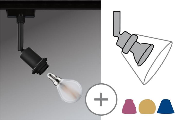 Actual product image Paulmann URail Spot DecoSystems (E14)