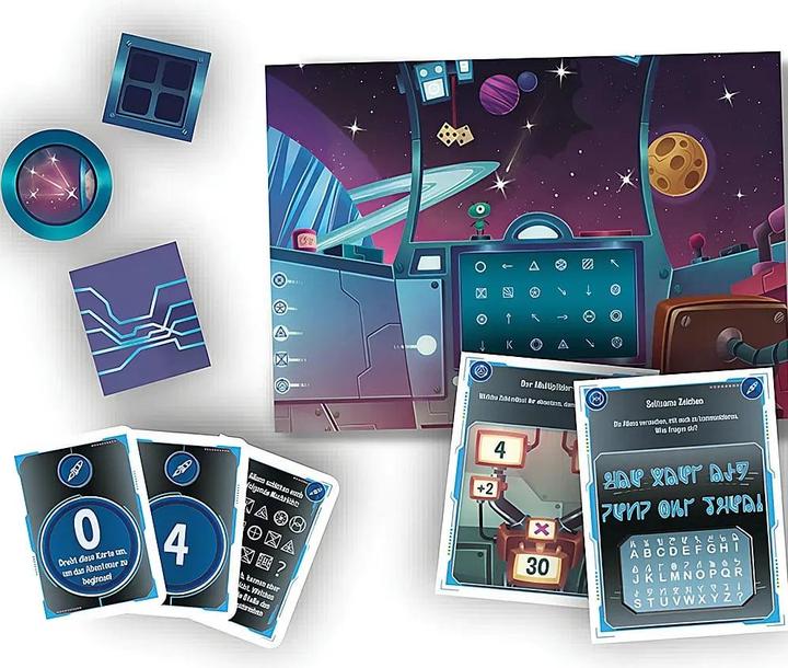 Actual product image Clementoni Galileo Escape Game Escape from Space (German, 1 - 6 Players)