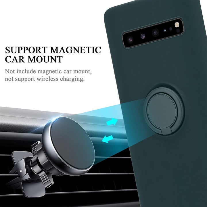 Actual product image Cadorabo TPU Liquid Ring Silicone Case Cover (Samsung Galaxy S10 5G)