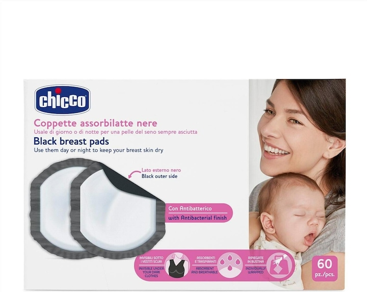 Image du produit Chicco Coussinets d'allaitement Coussinets d'allaitement antibactériens 60 pièces (60 x)