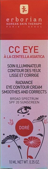 Actual product image Erborian CC Eye Dore (Eye Care Cream, 10 ml, Day + Night)