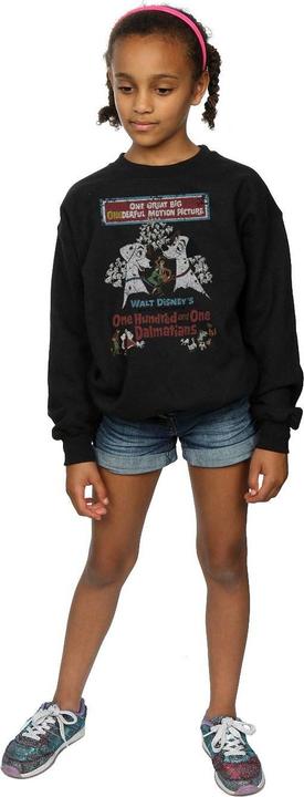 Produktbild Disney 101 Dalmatians Retro Poster Sweatshirt Mädchen (152, 158)