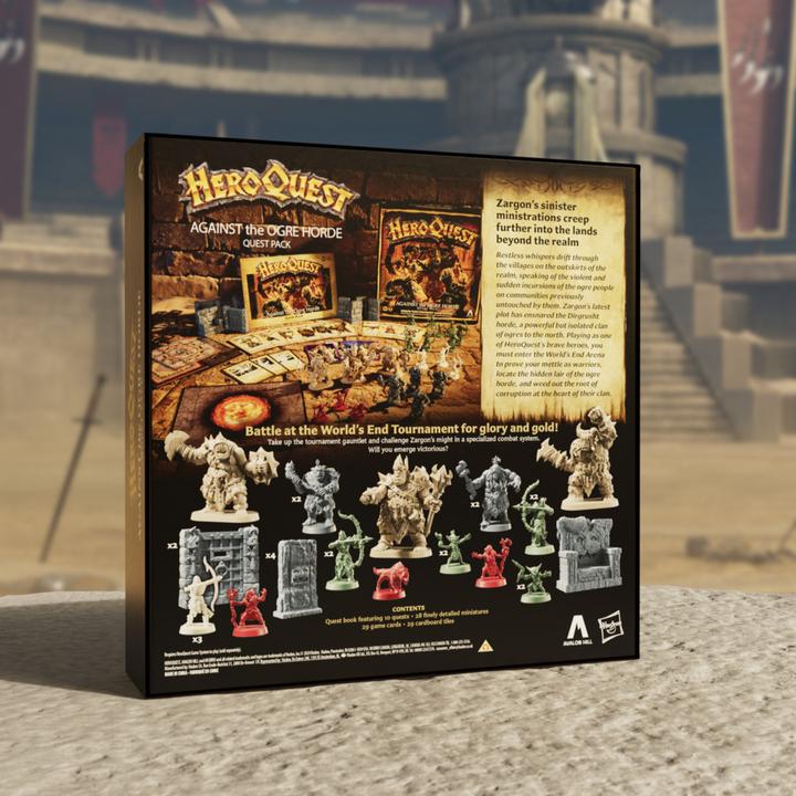 Actual product image Hasbro Heroquest L'Orda Degli Ogre (2 - 5 Players)