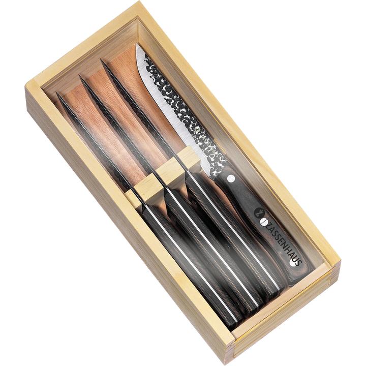 Immagine prodotto Zassenhaus Steakmesser Set HUNTER Pakkaholz (4 pz.)