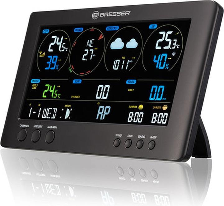 Produktbild Bresser Basisstation - Voor ClearView Weather Center - 7002586 - WIFI - Zwart
