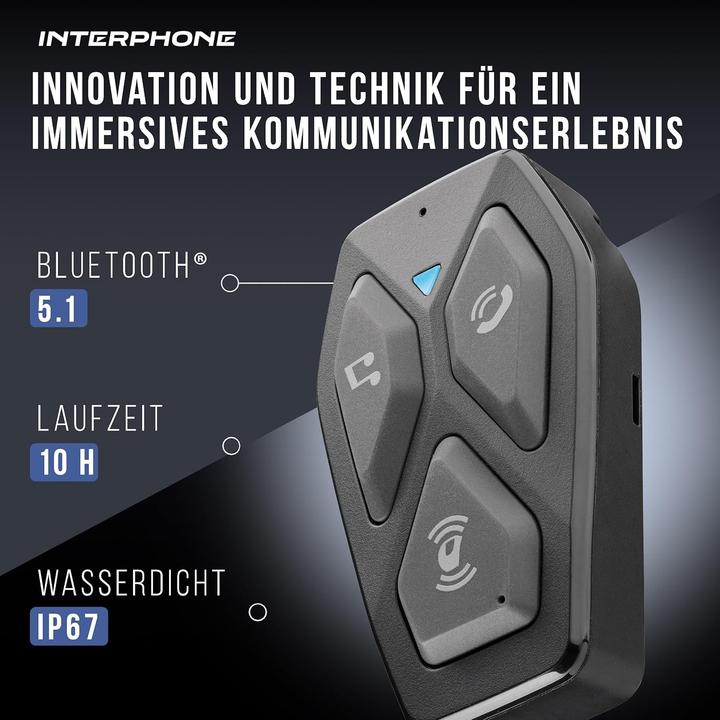 Immagine prodotto Interphone Custodia Bluetooth UCOM3 HD (Set di 1)