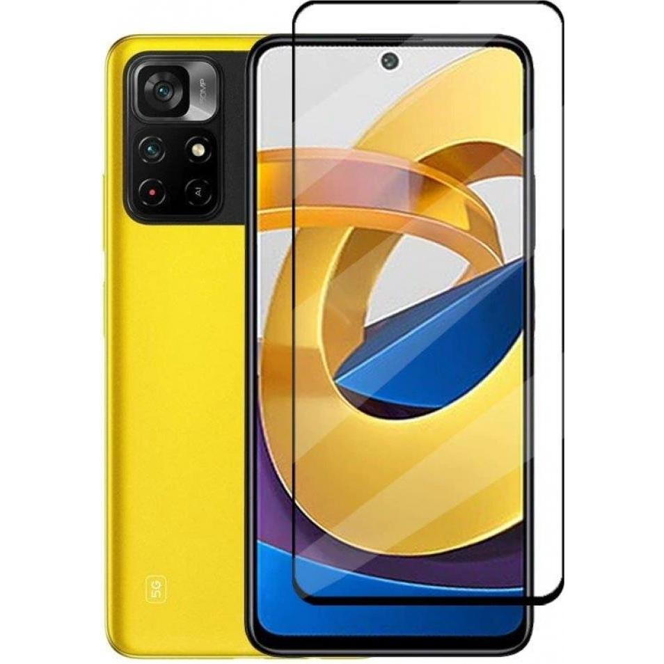 Thumbnail - Screenguard Xiaomi Poco M4 Pro 5G Full Screen Panzerglas Schutzfolie 2.5D 9H (1 Stück, Xiaomi Poco M4 Pro), Smartphone S...