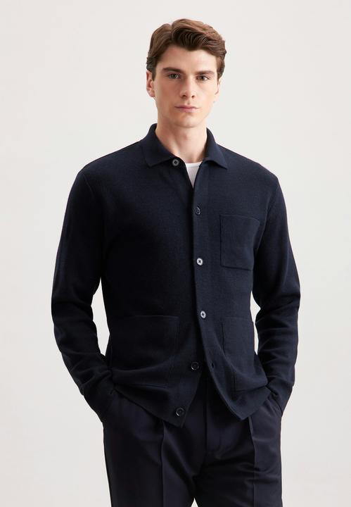 Produktbild Seidensticker Herren Regular Fit Langarm Strickjacke (S)