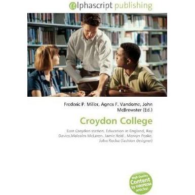 Croydon College, Schulbücher von Frederic P. Miller, John McBrewster, Agnes F. Vandome