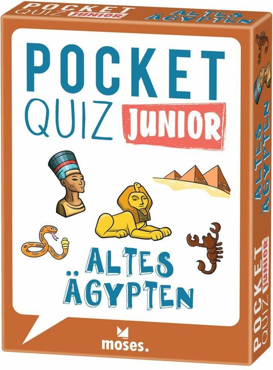 Produktbild Winzer:Pocket Quiz junior Altes Ägypten (Deutsch)