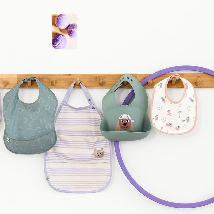 Produktbild Lässig Silikon-Lätzchen - Tiny Team Dog (6 Monate)