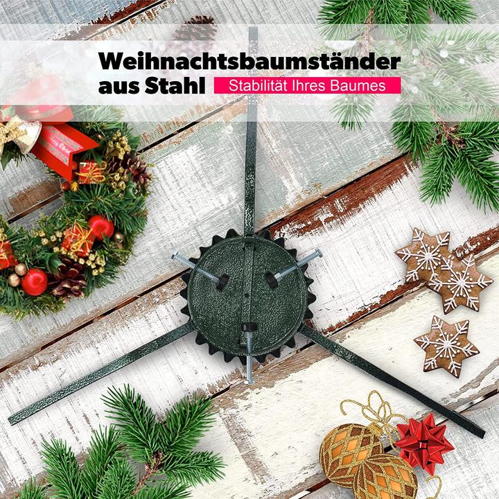 Produktbild Kadax Weihnachtsbaumstaender aus Stahl 65cm
