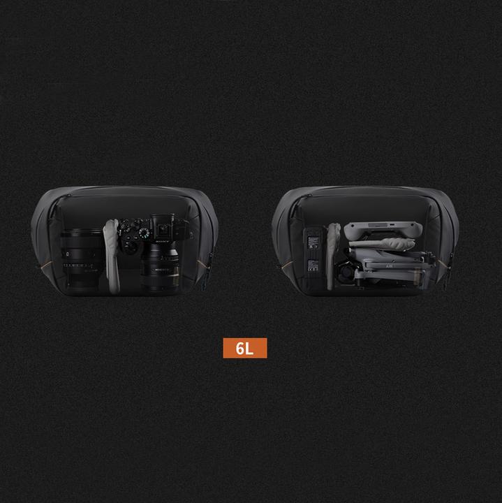 Image du produit Pgytech OneGo Solo V2 (Sacoche de hanche pour appareil photo, Sac à bandoulière pour appareil photo, 6 l)