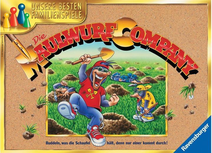 Productafbeelding Ravensburger De mollenmaatschappij (Duits, 2 - 4 Spelers)