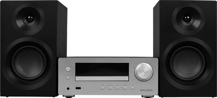 Immagine prodotto Micro set con 2x25 watt, DAB+, Bluetooth e USB. (Bluetooth, Lettore CD, 1x 50 W)